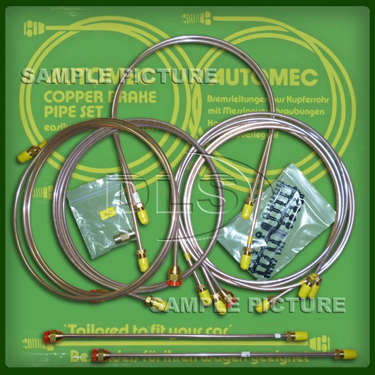 LAND ROVER DISCOVERY 1 300Tdi RHD - Brake Pipe Set 1995 on non ABS (DA7417) - Image 1 of 1