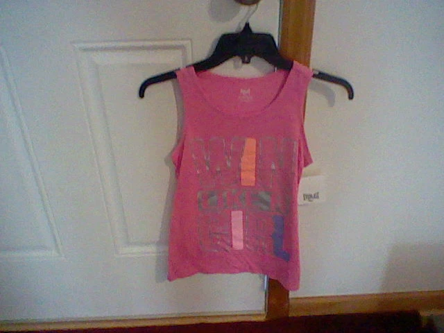 TOTALMENTE NUEVA CAMISETA SIN MANGAS NIÑA TALLA 10 1/2-12 1/2 BONITA PLUS EVERLAST Foto 1 de 4