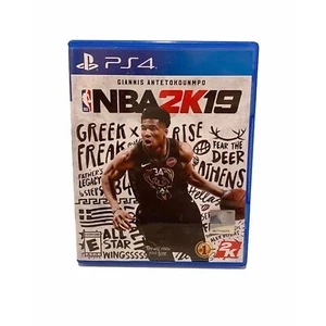 NBA 2K19 PlayStation 4 Videospiel Disk mit Spielehülle PS4 Spielsystem - Bild 1 von 7