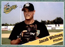 1998 Auburn Doubledays Team Issue #30 Jacob Whitney Minnetonka Minnesota MN Card
