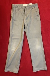 Old Navy Boy's Regular Straight Adjustable Waist Gray Dress Pants Size: 10 - Picture 1 of 11