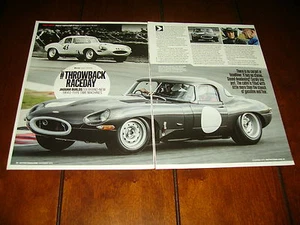 JAGUAR BUILDS NEW 1964 E TYPE ***ORIGINAL 2015 ARTICLE*** - Picture 1 of 2