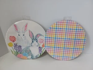 NEW Set of 2 (2 pc) Easter Spring Bake Ware Cake Boards 10 in - Picture 1 of 2