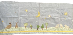 Pottery Barn Valance Wish Upon a Star Animals Trees Moon 44 x 18 A - Picture 1 of 7