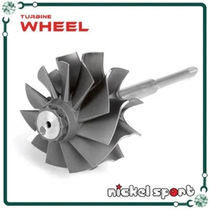 Garrett TA34 P/N 451311-0002 451314-0002 Turbocharger Turbine Shaft Wheel NEW - Picture 1 of 4