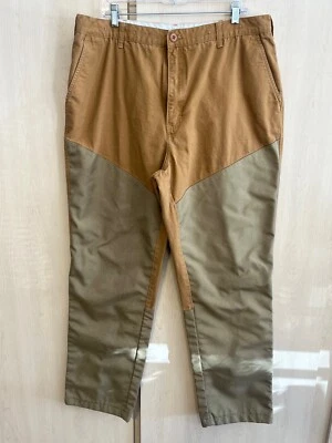 Cabelas Beige Marrón Seco Plus Upland Protector de Cepillo Exterior Utilitario Pantalones Talla 40X31 Foto 1 de 4