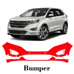 Front bumper PreCut PPF Paint Protection Film For Ford Edge Sport 2015-2018 - Picture 1 of 7