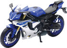 New Ray Toys Replica 1:12 Super Sport Bike 16 YAMAHA YXF-R1 BLUE #57803A