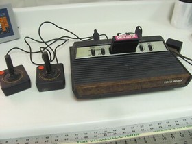 Sears Atari 2600 Tele-Games with 2 Controllers 637.75005 TESTED WORKING!