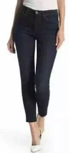 Joe's Jeans Formosa hochtaillierte knöcheldünne Jeans tiefblau 25 neu - Bild 1 von 8