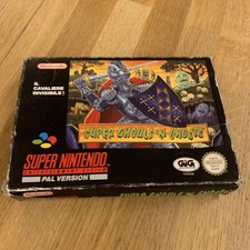 Super Ghouls' n Ghosts Super Nintendo SNES Used PAL ITA Gig Complete