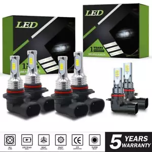 For Chevy Silverado 1500 2500 2003-2006 LED Headlights + Fog Light Bulbs - Bild 1 von 13