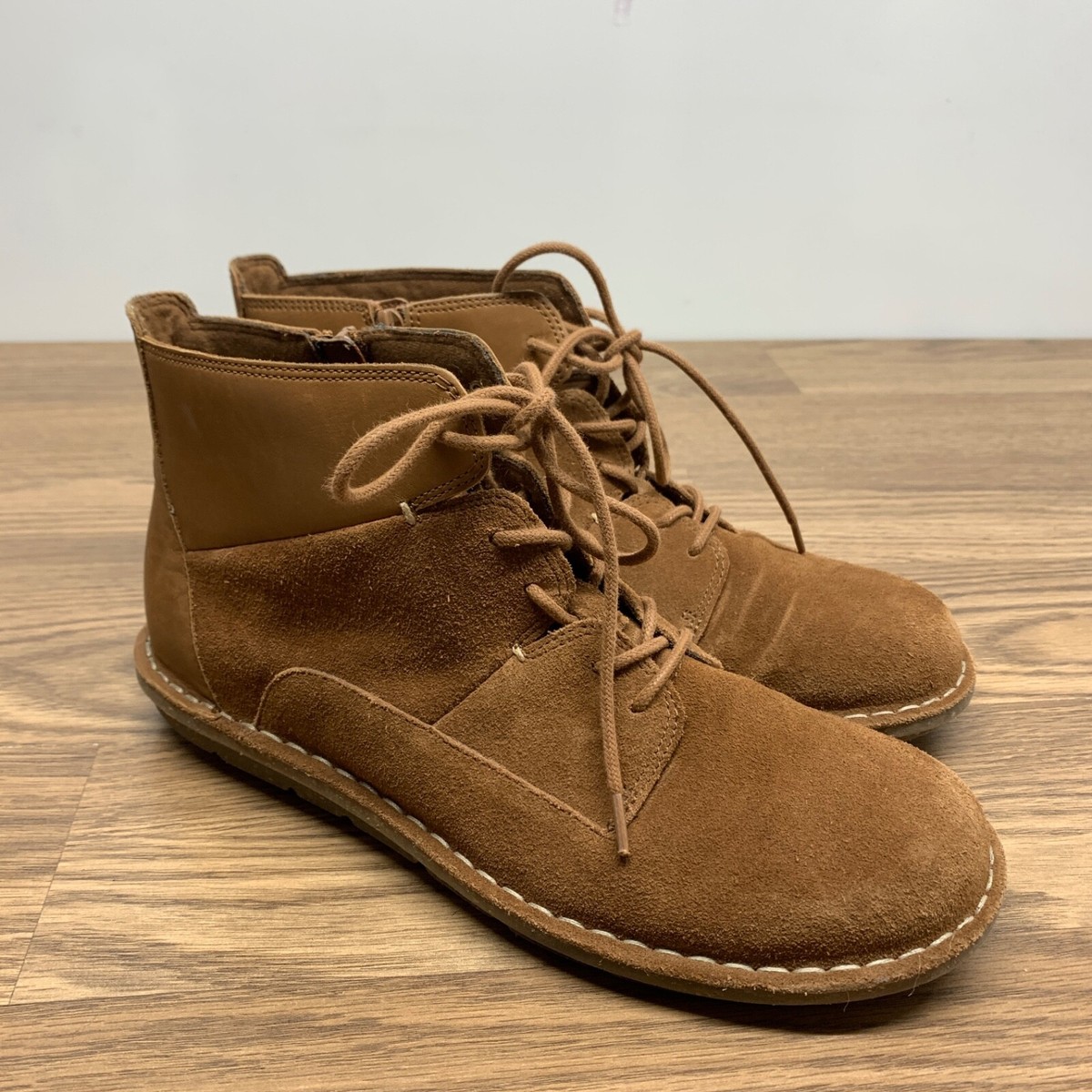 Mujer Clarks Mujer Botines Natural World Suede 803 Marrones Para