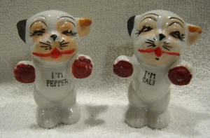 Vintage Ceramic Bonzo the Dog Salt and Pepper Shakers Made in Japan - Picture 1 of 10