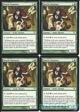 MTG Magic the Gathering CHAMPIONS OF KAMIGAWA 4X Orochi Sustainer Snake Shaman
