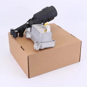 Ölfiltergehäuse Ölkühler + Ölfilter für Mercedes-Benz W204 W205 W212 B906 W447 - Bild 1 von 14
