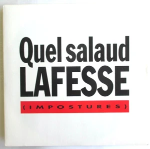 JEAN-YVES LAFESSE - SP PROMO (45T) "QUEL SALAUD (IMPOSTURES)" - Imagen 1 de 2