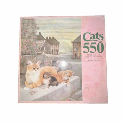 Rompecabezas 550 piezas - Tea Rose Playtime [032244040764] Cats Series Foto 1 de 3