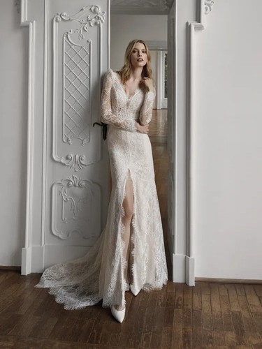 OFF WHITE Abito da sposa Farely by Nicole Milano Off bianco