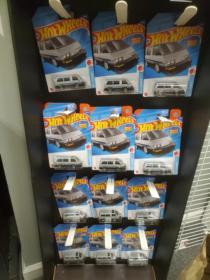 Hot Wheels Lot Of 12 1986 Toyota Van Silver  - Image 1 of 1