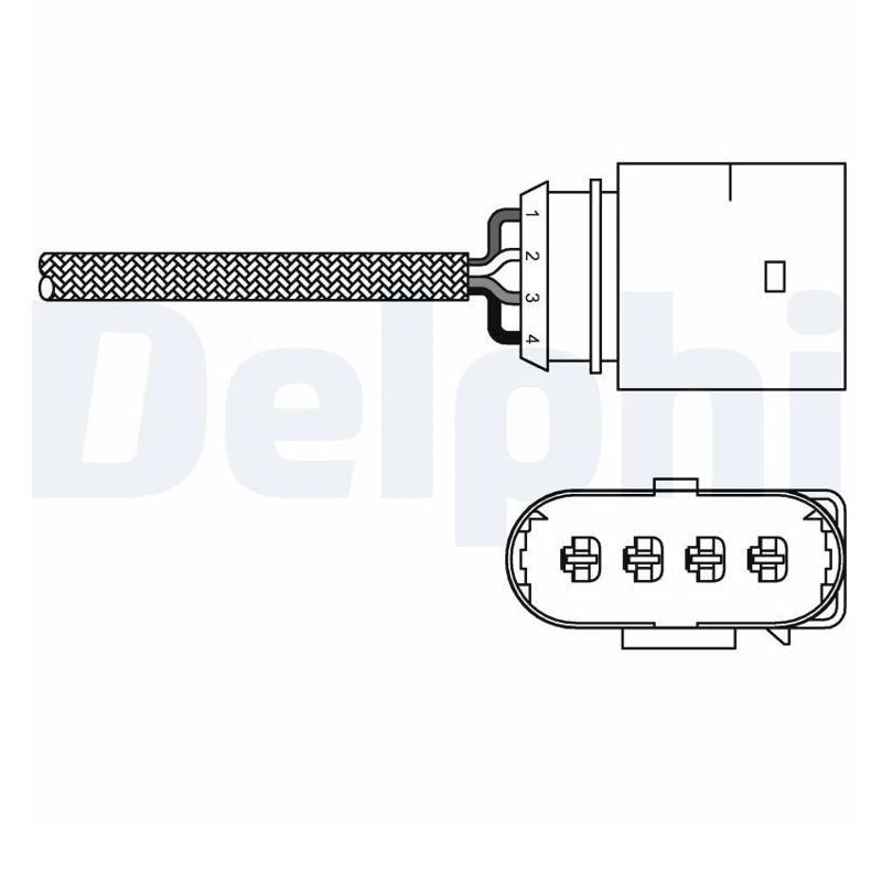 Delphi ES20285-12B1 Sonda Lambda Per VW Passat Audi A4 Skoda Superb I - Immagine 1 di 1