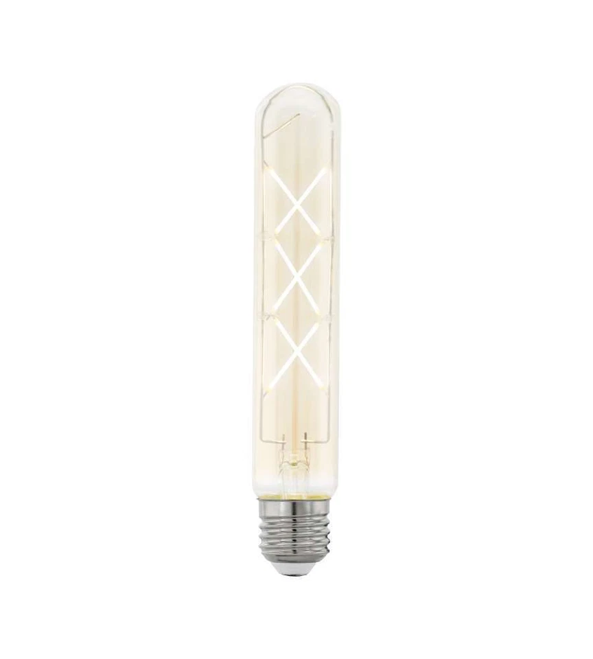 Lampadina Tubo Led Filo Ambra E27 4W - Immagine 1 di 1