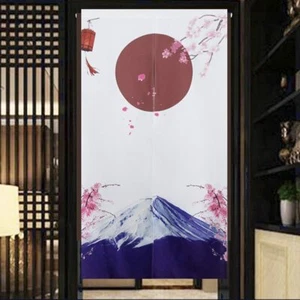 Noren - Japanischer Türvorhang / Japanese Door Curtain - Japan Flag & Mount Fuji - Bild 1 von 8