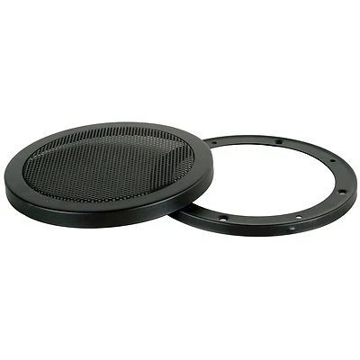 PARTS EXPRESS Steel Mesh 2-Piece Grill for 8" Speaker Black