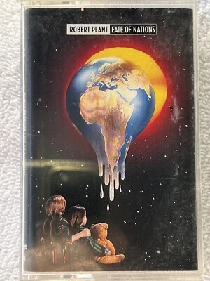Fate of Nations by Robert Plant Of Led Zeppelin Cassette Jun-1993 Atlantic Label Foto 1 de 4
