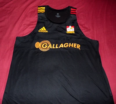 Débardeur(No Maillot)Rugby Des Chiefs Saisons 2019/2020 T XXL Neuf Etiqueté - Photo 1/4