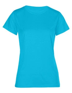 Mujer Camiseta Deportiva Camisa Funcional Manga Corta Promodoro Running Redondo - Imagen 1 de 17