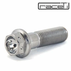 m10 x 35 mm x 1,5 brida hexagonal de titanio perno perforado tornillo Ti 35 carreras cable de bloqueo PAQUETE - Imagen 1 de 10