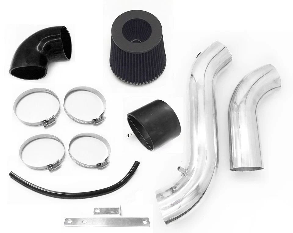 Комплект системы впуска холодного воздуха черный для 2006-2010 Dodge Charger SE SXT 3,5 л V6 - Изображение 1 из 1