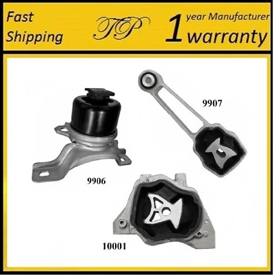 Montaje de motor delantero y trasero 3 piezas para Land Rover Range Rover Evoque 2012-2017 2,0 L Foto 1 de 4