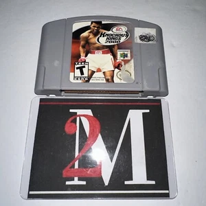Knockout Kings 2000 Nintendo 64 N64 testato autentico - Foto 1 di 2