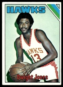Dwight Jones Atlanta Hawks 1975-76 Topps #81 - Imagen 1 de 2