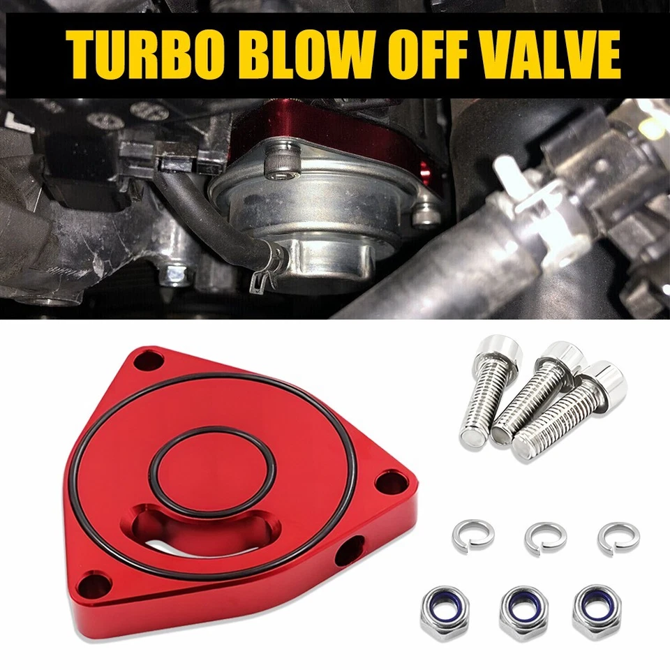 Turbo Blow Off Valve Plate Spacer For 2015-21 Honda Civic 1.5T Coupe BOV Billet - Image 1 of 4