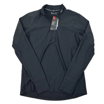Nuevo con etiquetas Under Armour Run HeatGear 1/4 cremallera manga larga para hombre talla mediana Foto 1 de 4