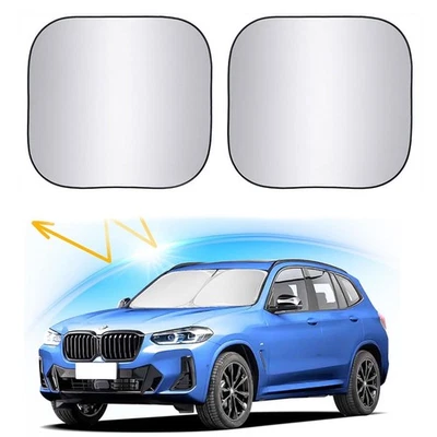 Parabrisas de coche 2 piezas para BMW X5 X6 X7 X8 parasol rayos UV bloque ventana visera Foto 1 de 4