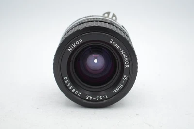 Nikon 35-70mm f/3.3-4.5 Zoom-NIKKOR Macro AIS 2-Touch Manual Lens - Image 1 of 4