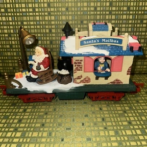 New Bright’ Dillard’s Holiday Express Santa’s Mailbox Animated Train Car 384-1 - Picture 1 of 9