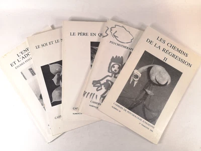 CAHIERS DE PSYCHOLOGIE JUNGIENNE, NUMÉROS 22, 35, 36, 48, 49 de 1979 à 1986  -d1 - Photo 1/4