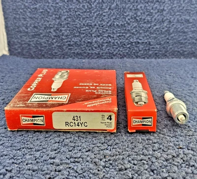 (QTY 8) Champion 431 RC14YC: Copper Plus Spark Plugs - Image 1 of 4