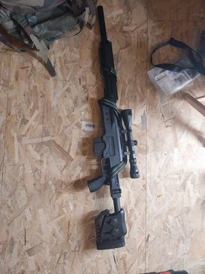 airsoft sniper 1.9 Joules + Lunette (Servi Qu'une Seule Fois) - Photo 1/2