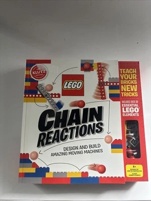 LEGO Chain Reactions Klutz Kit Book & Parts Set – Build Amazing Moving Machines - Image 1 of 4