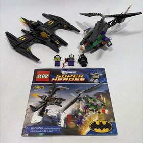 LEGO Batman 6863: Batwing Battle Over Gotham City - 100% Complete With Manual