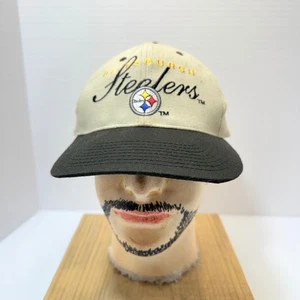 Cappello/Berretto Vintage Pittsburgh Steelers — Licenza NFL Snapback/Camionista - Foto 1 di 8