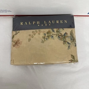 NEU! SELTEN Ralph Lauren Sussex Gardens KING SPANNBETTLAKEN neutral FLORAL - Bild 1 von 4