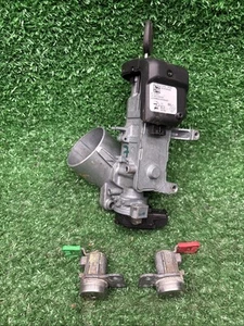 USED Saturn Sky Pontiac Solstice Key Ignition Door Lock Set 2006-2009 OEM - Picture 1 of 18