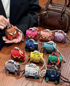 Luxury Leather Lovely Mini Bag Shockproof Case Cover For Apple AirPods 4 Pro 1/2 - Photo 1 sur 25